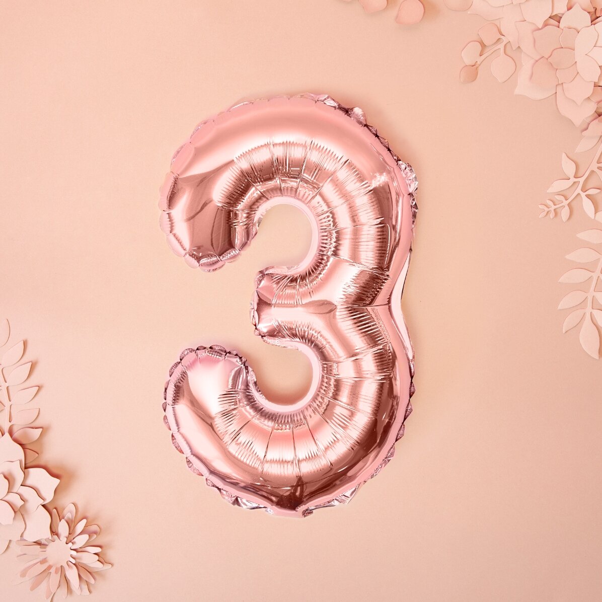 Palloncini - Numeri rosa 35 cm