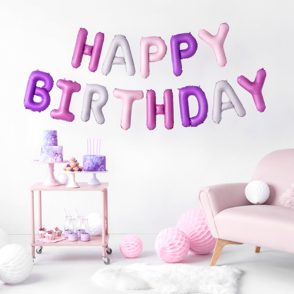 Set di palloncini - Mix "Happy Birthday"