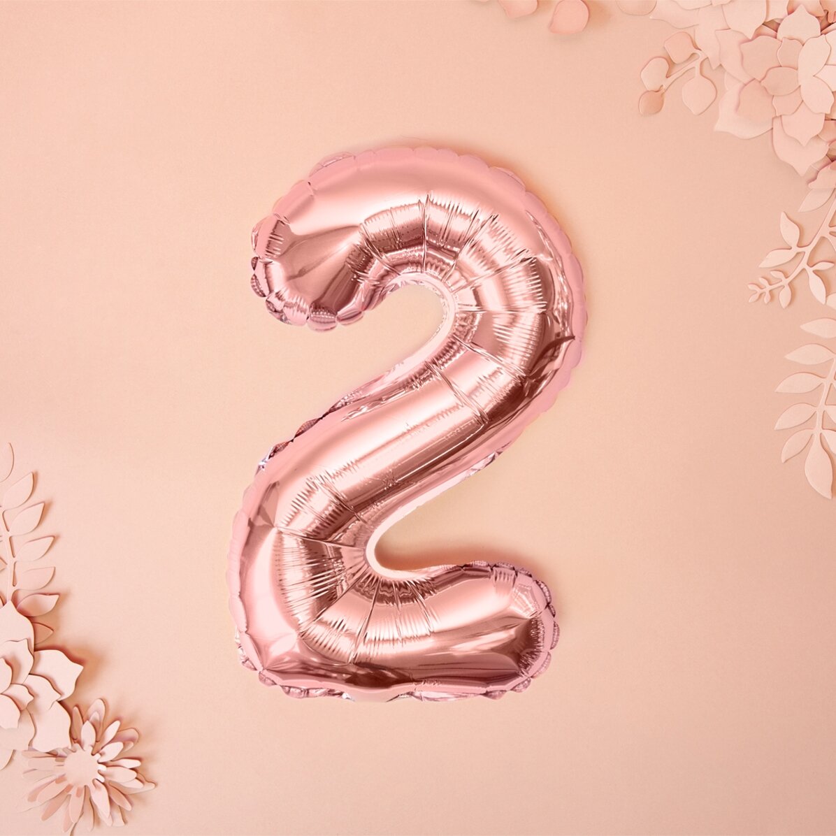 Palloncini - Numeri rosa 35 cm