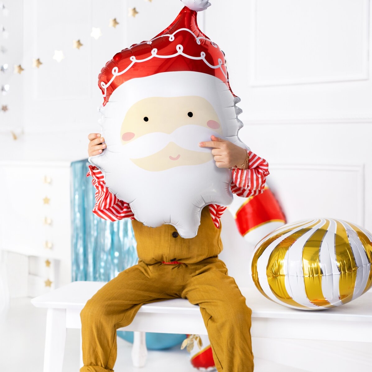 Palloncino - il volto di Babbo Natale