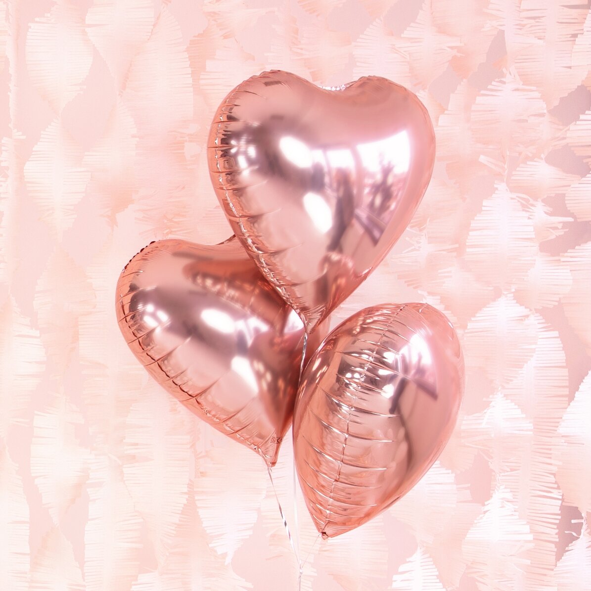 Palloncino - Cuore in oro rosa 45 cm
