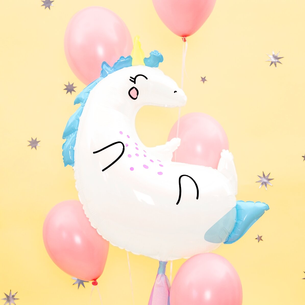 Palloncino - Unicorno bianco