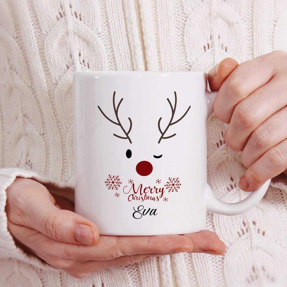 Tazza personalizzata con logo - Renna