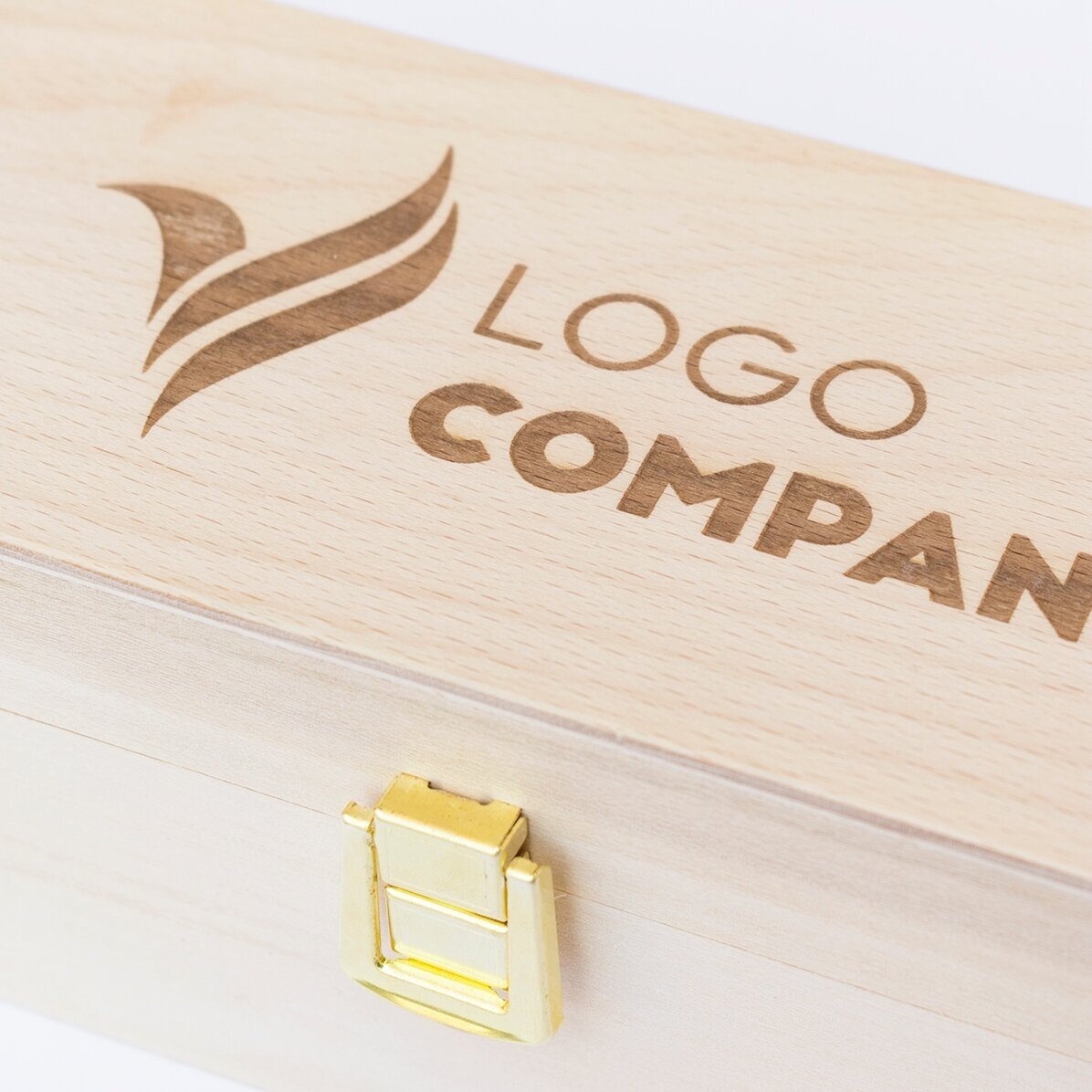 Scatola per vino personalizzata con logo