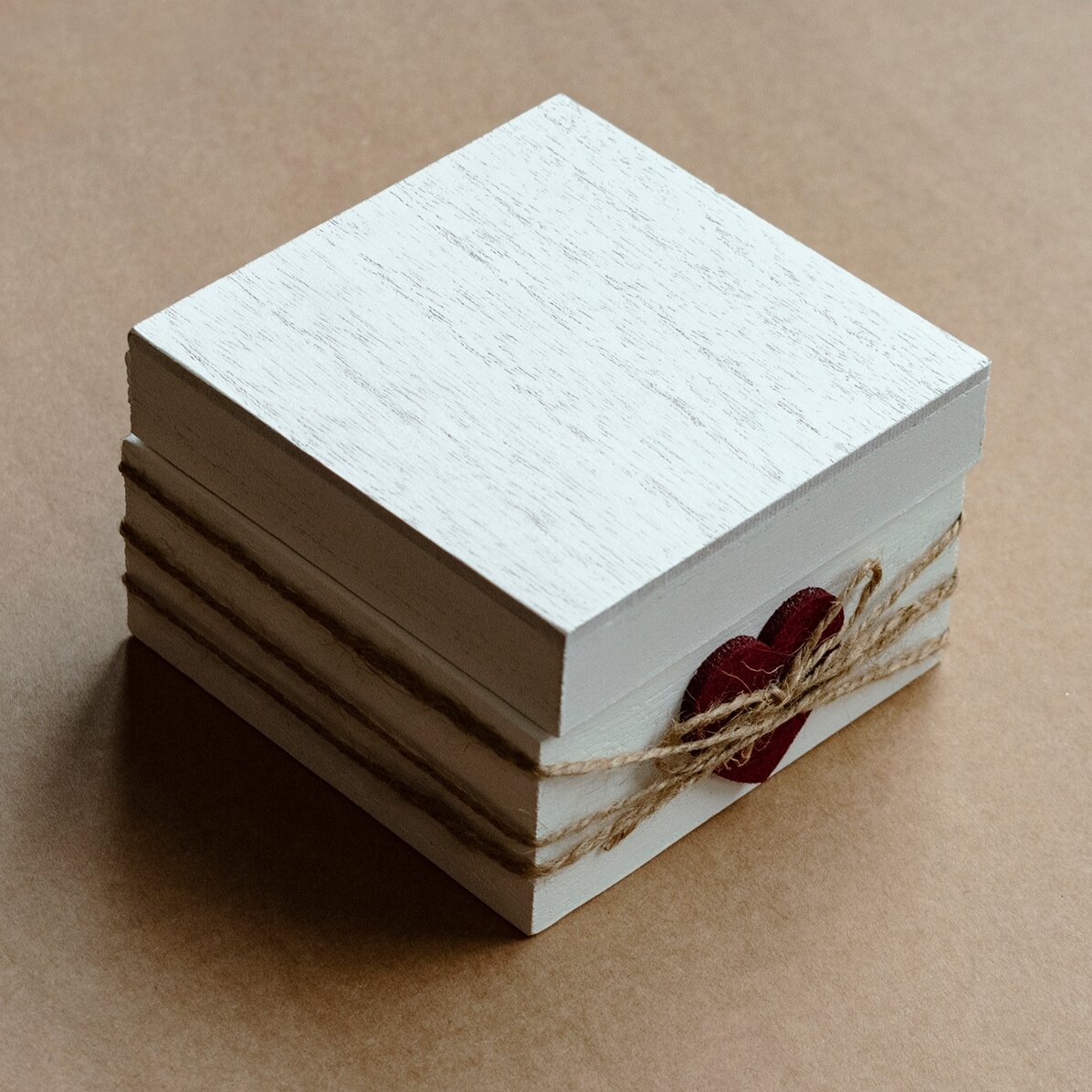 La scatolina di legno con il cuore