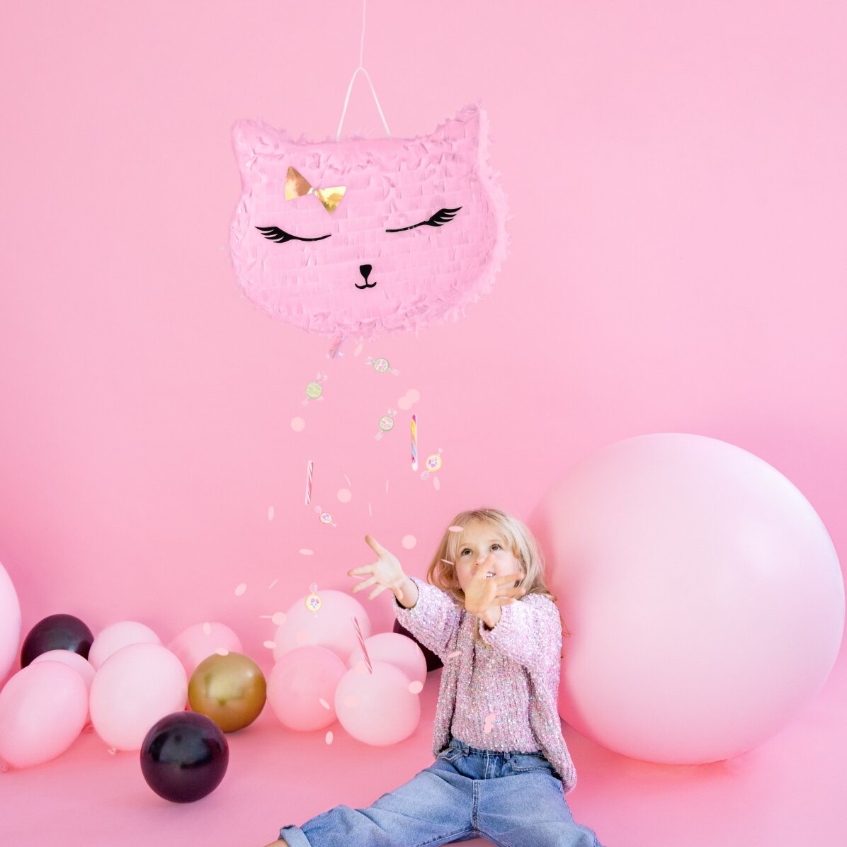 Decorazione Piñata a forma di gatto