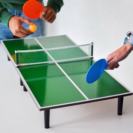 Tavolo da ping-pong in miniatura