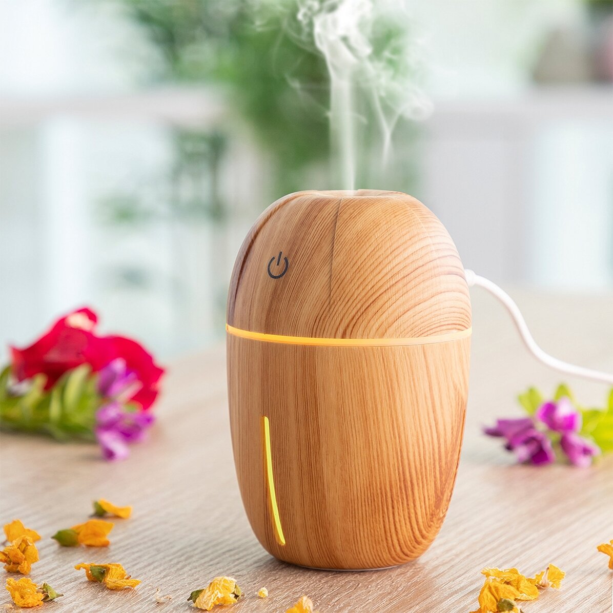 Mini umidificatore e diffusore di aromi per la camera