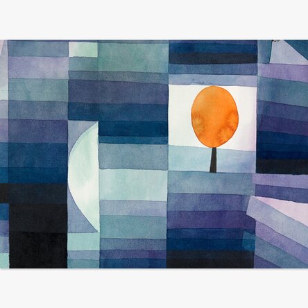 Poster in formato orizzontale - Paul Klee - Il messaggero della primavera 1922