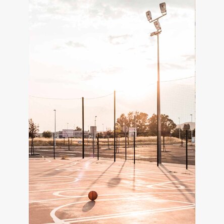 Basketball Court Poster