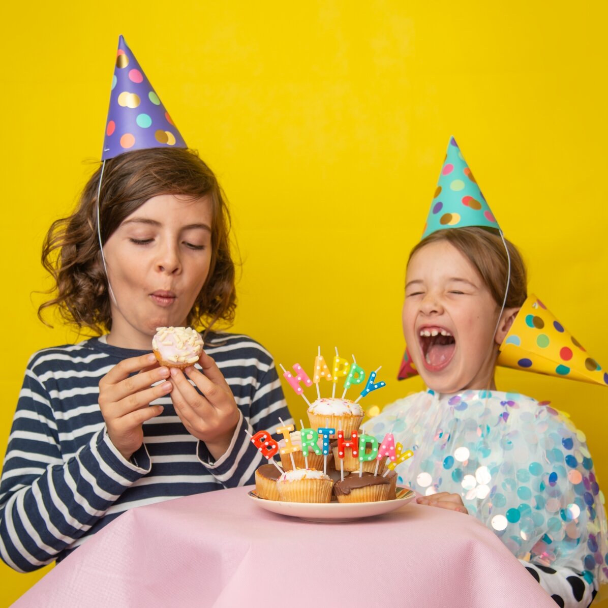 Candeline per torte - set "Happy Birthday"