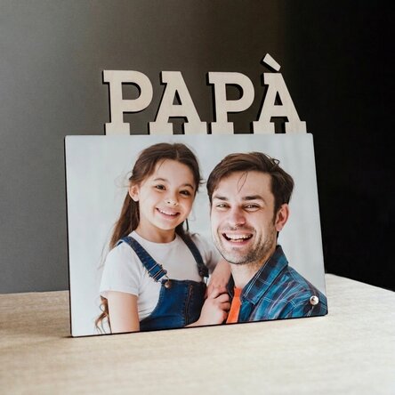 Cornice da scrivania personalizzata con una foto - modello DAD