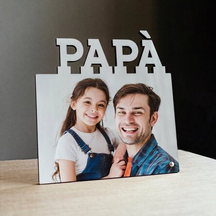 Cornice da scrivania personalizzata con una foto - modello DAD