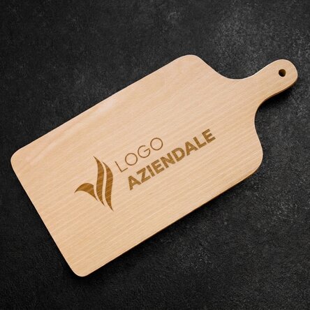 Tagliere personalizzato con logo