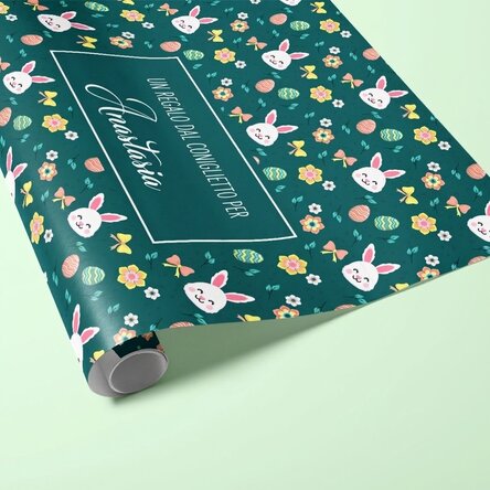 Carta da regalo personalizzata con testo - Pasqua