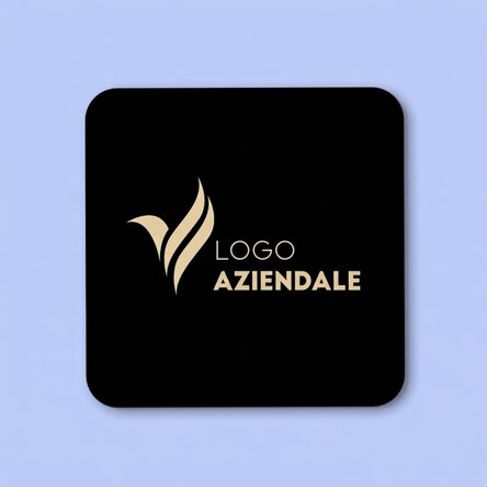 Sottobicchiere personalizzato con logo