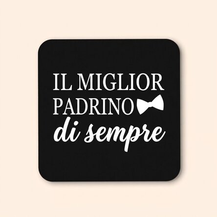 Sottobicchiere personalizzato per il naso
