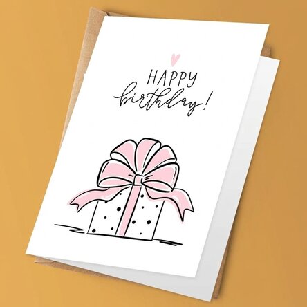 Biglietto di auguri personalizzato - Regalo di compleanno