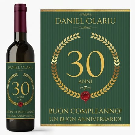 Vino personalizzato con dedica - Regalo speciale
