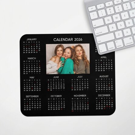 Tappetini per mouse personalizzati con calendario