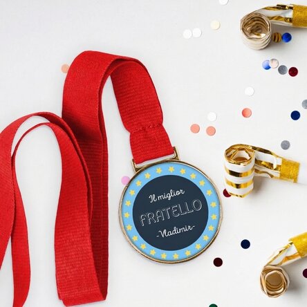 Medaglia personalizzata con scritta - La migliore