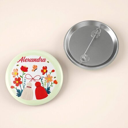 Spilla personalizzata con nome