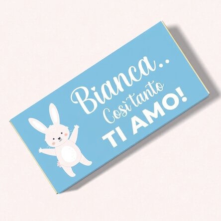 Cioccolato personalizzato con scritta - Così tanto