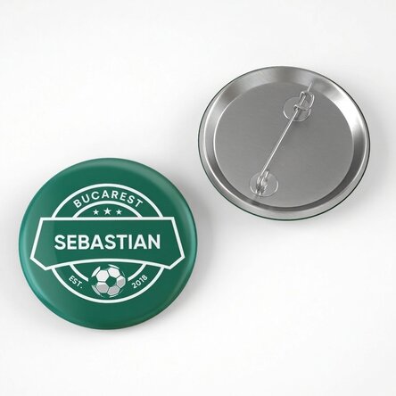 Spilla personalizzata con scritta - Calcio