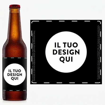 Birra personalizzata con la tua grafica