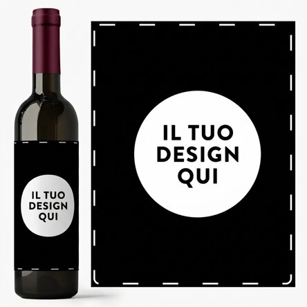 Vino personalizzato con la tua grafica