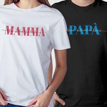 Maglietta personalizzata con scritta - Family