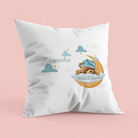 Cuscino personalizzato con scritta - Orsetto