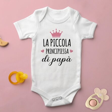 Body personalizzato per bambini con messaggio - Baby