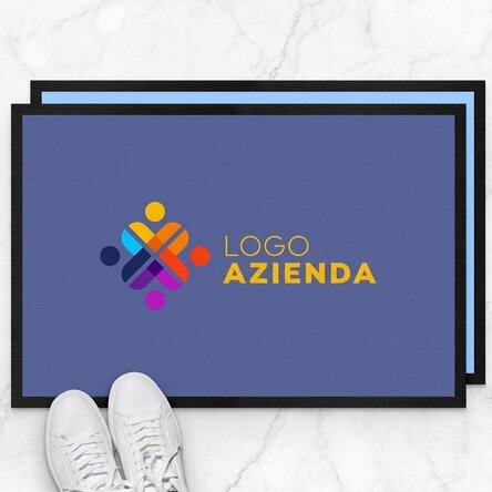 Tappetino d'ingresso personalizzato con logo