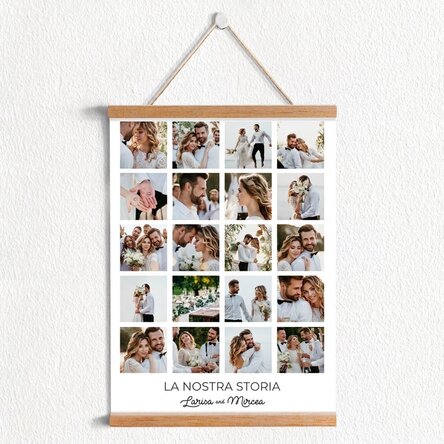 Poster personalizzato con 20 foto