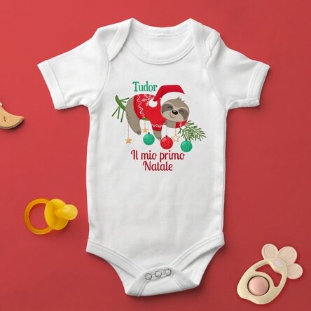 Body per bambini personalizzato con scritta - Lenes de Craciun