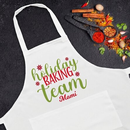 Set personalizzato con testo - Holiday baking team