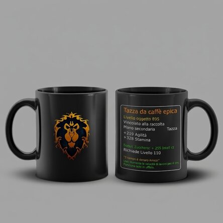Tazza da caffè Epic di World of Warcraft