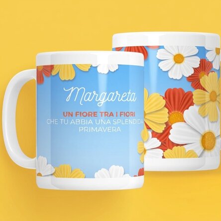 Tazza personalizzata con scritta - Margarete