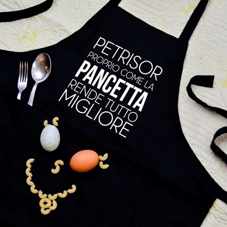 Grembiule personalizzato di pancetta