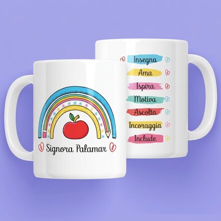 Tazza personalizzata con scritta - Il lavoro dell'insegnante