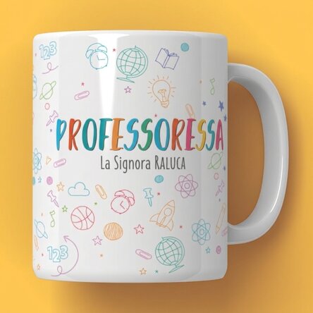 Tazza personalizzata con scritta - La tazza del professore