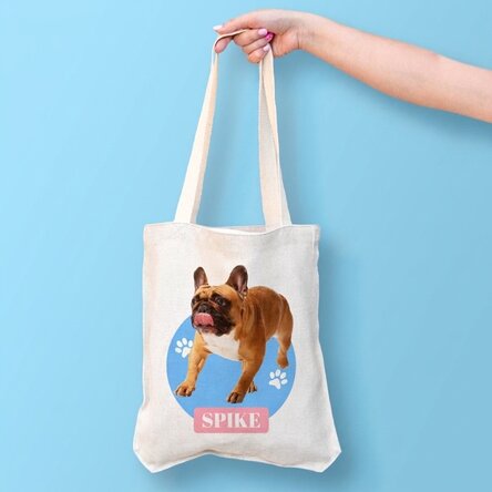 Borsa personalizzata con foto e nome