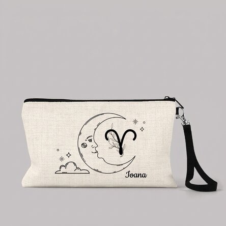 Kit trucco personalizzato con scritta - Segno zodiacale