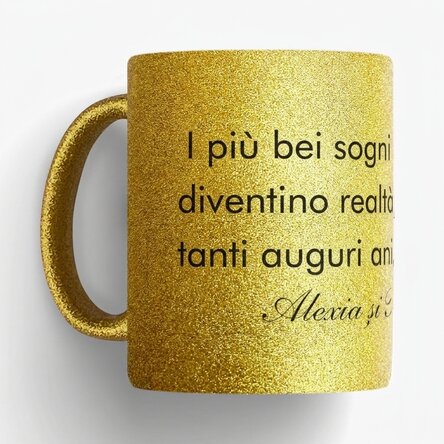 Tazza personalizzata con scritta