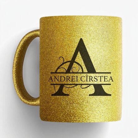 Tazza personalizzata con monogramma