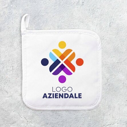 Supporto personalizzato per pentole calde con logo