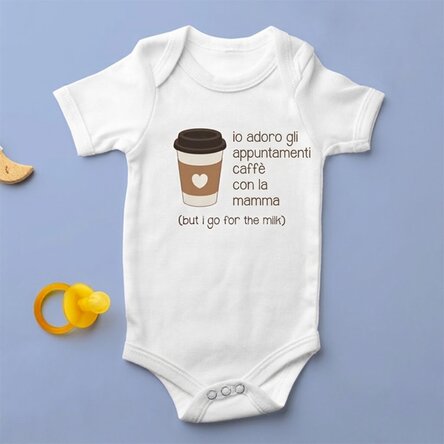 Body personalizzato per bambini - Coffee