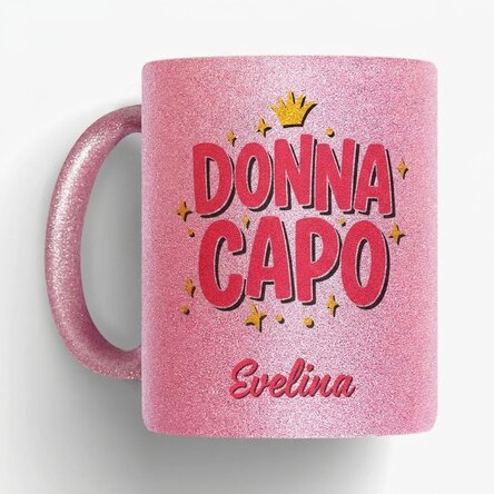 Tazza personalizzata con scritta - Girl boss