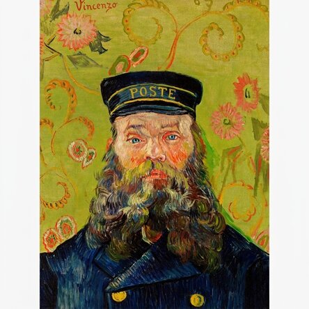 Poster di Vincent van Gogh, “Il postino Joseph Roulin”, 1889
